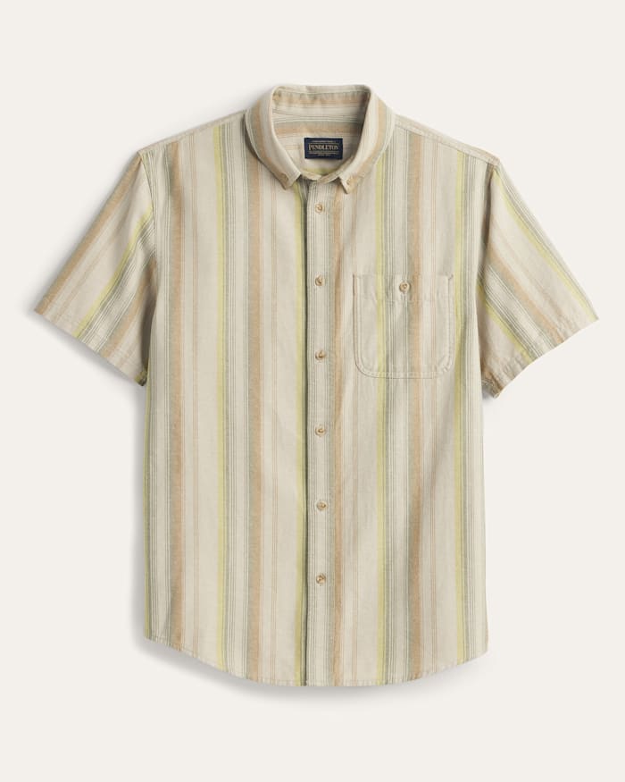 MEN'S SHORT-SLEEVE STRIPE BAYSIDE SHIRT